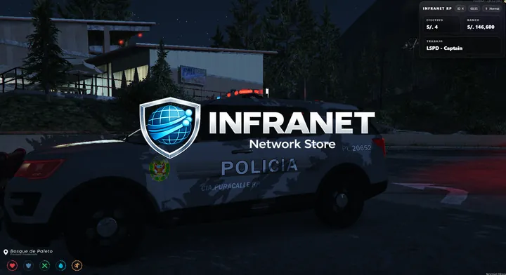 Infranet Camioneta PNP